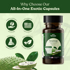 Serene Herbs 17-en-1 Cápsulas de Sea Moss con Irish Seamoss, Aceite de Semilla Negra, Ashwagandha, Cúrcuma y Bladderwrack - Apoyo Inmunológico, Energía y Digestión - Suplemento Herbal Natural - 60 Cápsulas