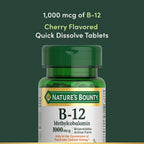 Nature's Bounty Vitamina B12, 60 comprimidos