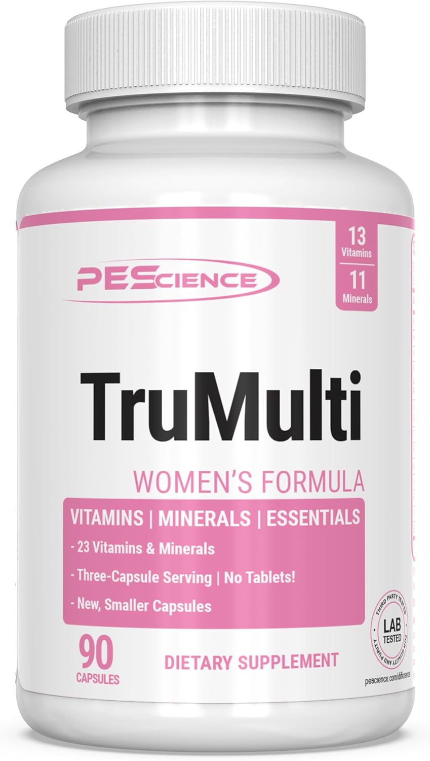 PEScience TruMulti Multivitamin for Men, 90 Capsules