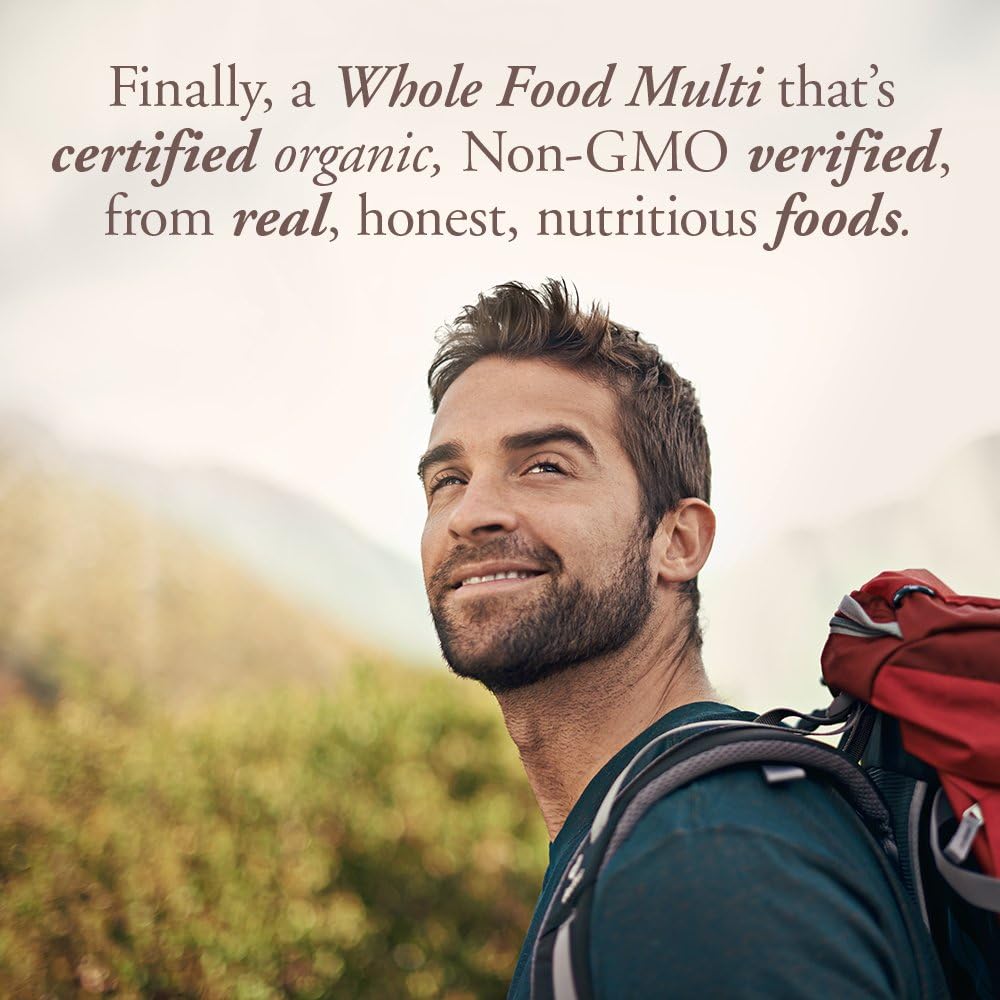 Garden of Life Mykind Organics Multivitamínico Orgánico para Hombres, Una Vez al Día - 30 Comprimidos