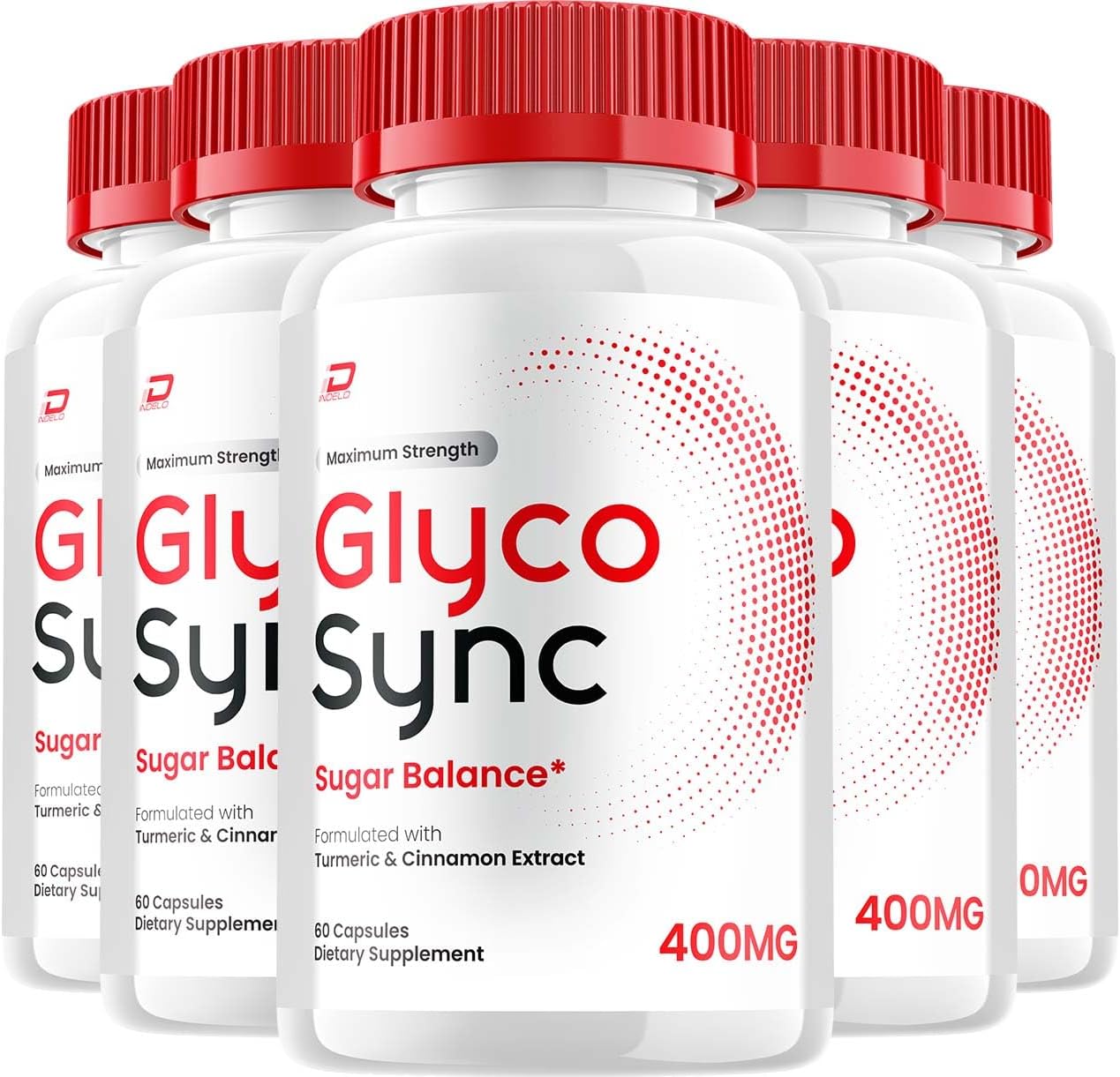 Glyco Sync Cápsulas – Optimizador de Azúcar, Fórmula Avanzada Natural (5 Paquetes, 300 Cápsulas)