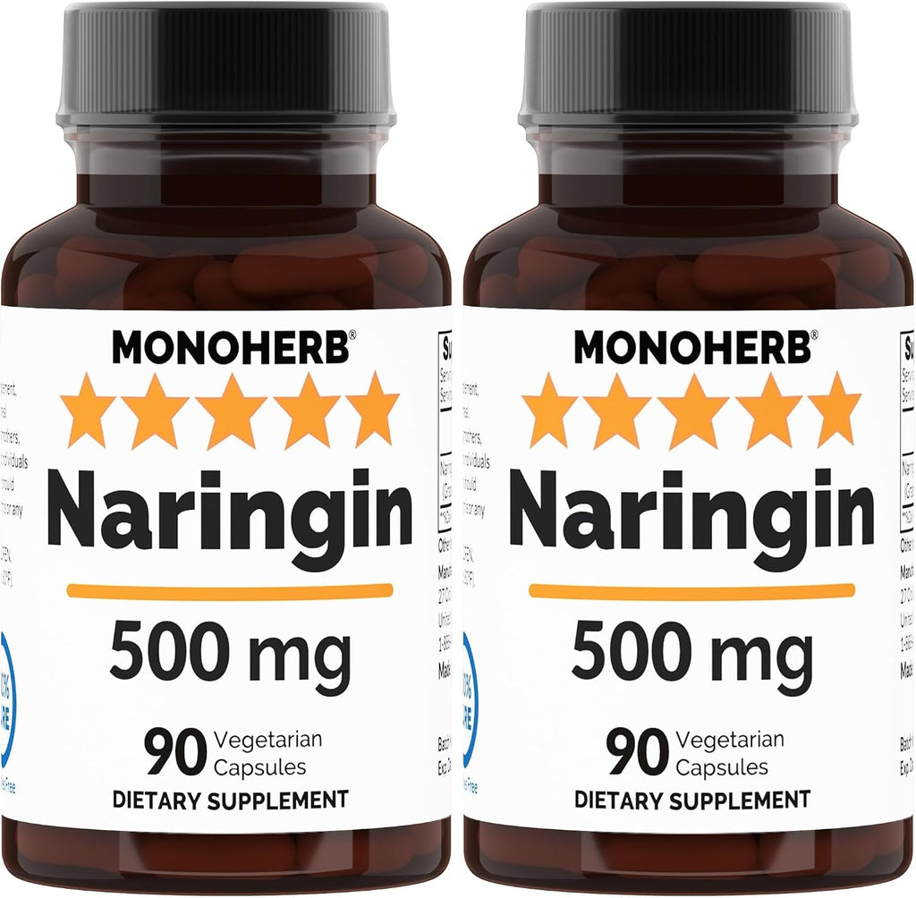 MONOHERB Naringina 500 mg - 90 Cápsulas Vegetales - 90 Dosis