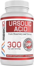 MAAC10 Ácido Ursólico 300 mg - Extracto de Romero - 120 Cápsulas
