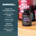 Ancient Nutrition Vitamina B12 Suplemento, Apoya el Metabolismo Energético y la Salud del Sistema Nervioso, Hierbas Adaptogénicas, Activado por Enzimas, Paleo y Keto Friendly, 30 Cápsulas