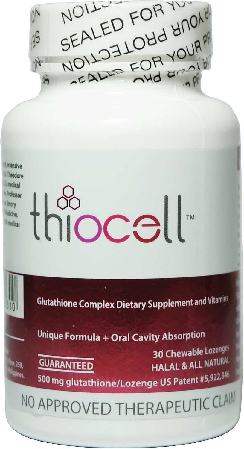 Complejo de Glutatión Thiocell con Vitaminas y Selenio