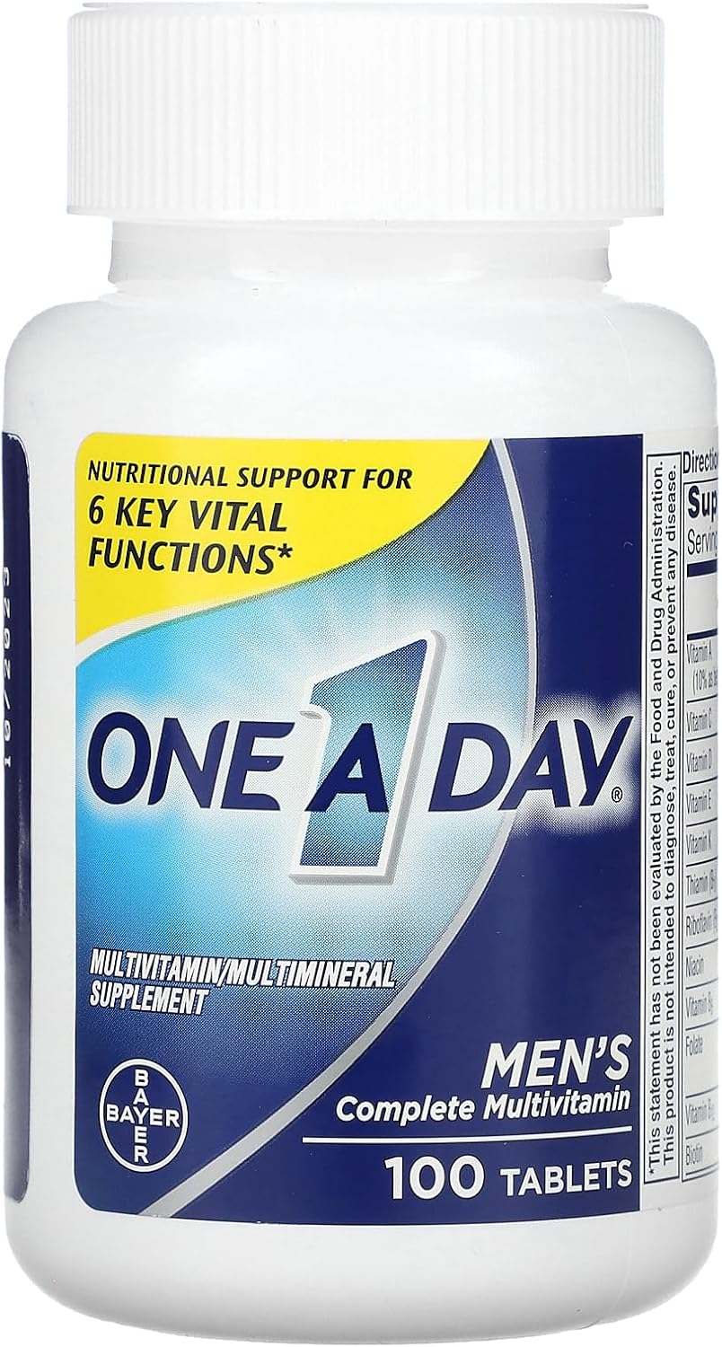 ONE A DAY Men's Health Formula Multivitamin Tablets - 100 comprimidos
