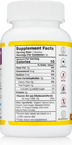 Vitamin D3 Gummies - Gomitas de Vitamina D3 1000 UI, 60 unidades, Sabor Piña
