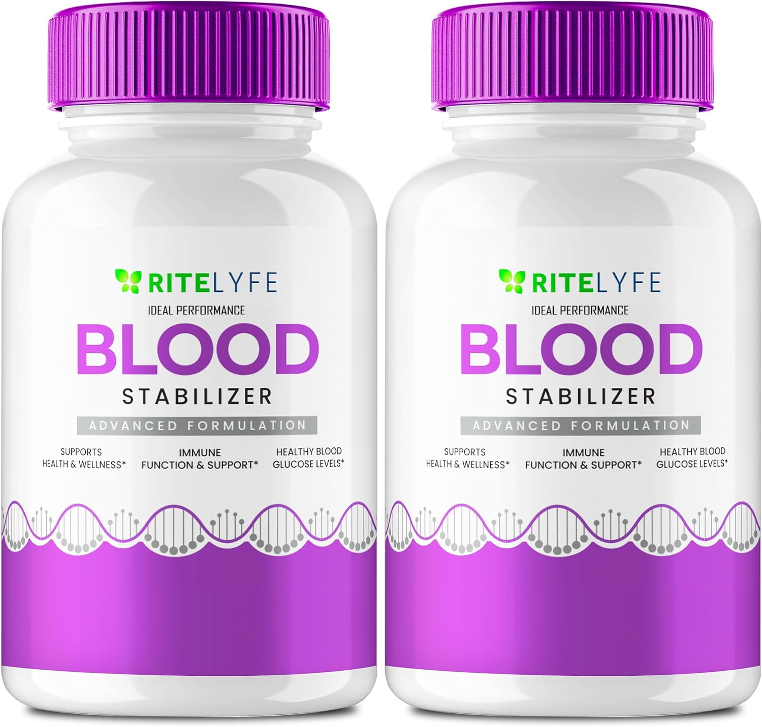 Ritelyfe Blood Stabilizer - Complemento Alimenticio en Cápsulas (2 Paquetes)