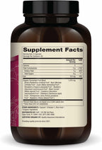 Dr. Mercola Organic Fermented Fruits - Antioxidant Support - Whole Food Berry & Fruit Blend - Zero Sugar - Non-GMO - Gluten-Free - 180 Capsules