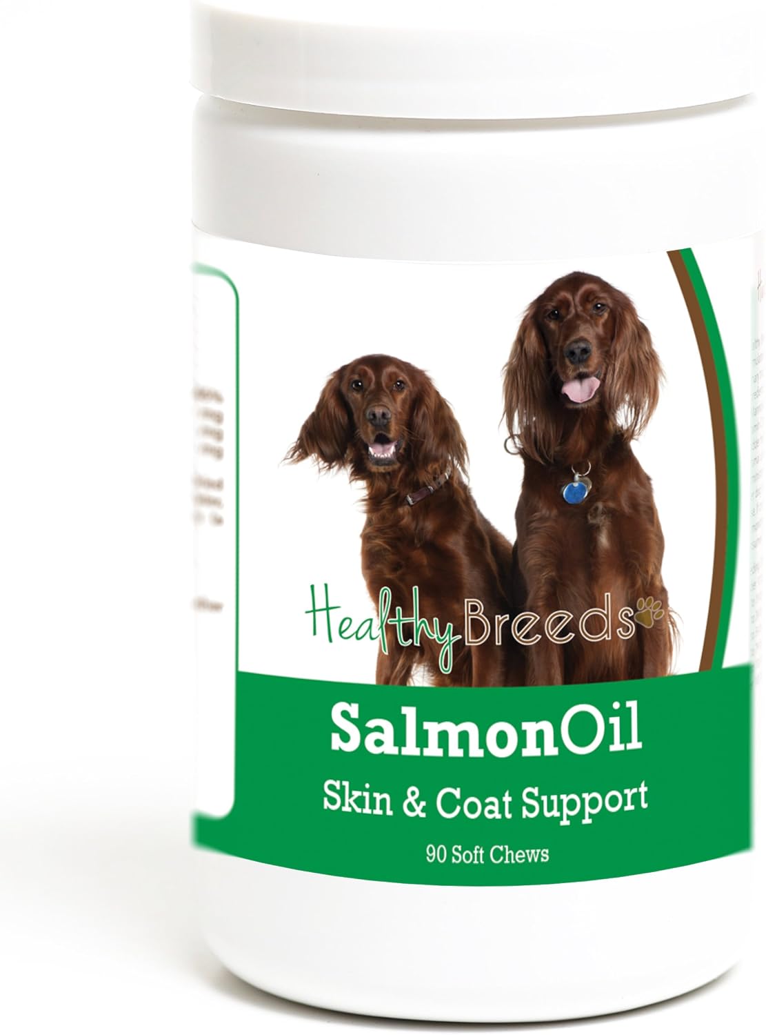 Healthy Breeds Salmon Oil Soft Chews para Perros, 90 unidades