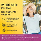 Nature Made Multi for Women 50+ Multivitamin & Mineral, 180 Tablets (2 Bottles)