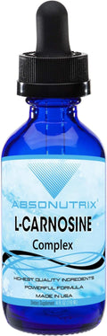 Absonutrix L-Carnosina - 583 mg, 118 ml (4 oz) - 200 Servings, Gotas Líquidas de Alta Biodisponibilidad