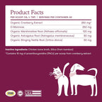 Fera Pets Bladder Support - Suplemento de Cranberry para Perros y Gatos - 60 Dosis en Polvo