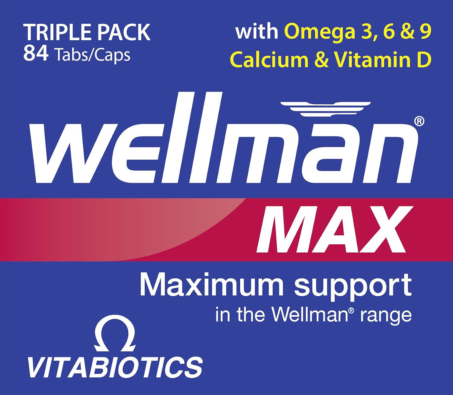 Wellman Max Cápsulas - Pack de 84