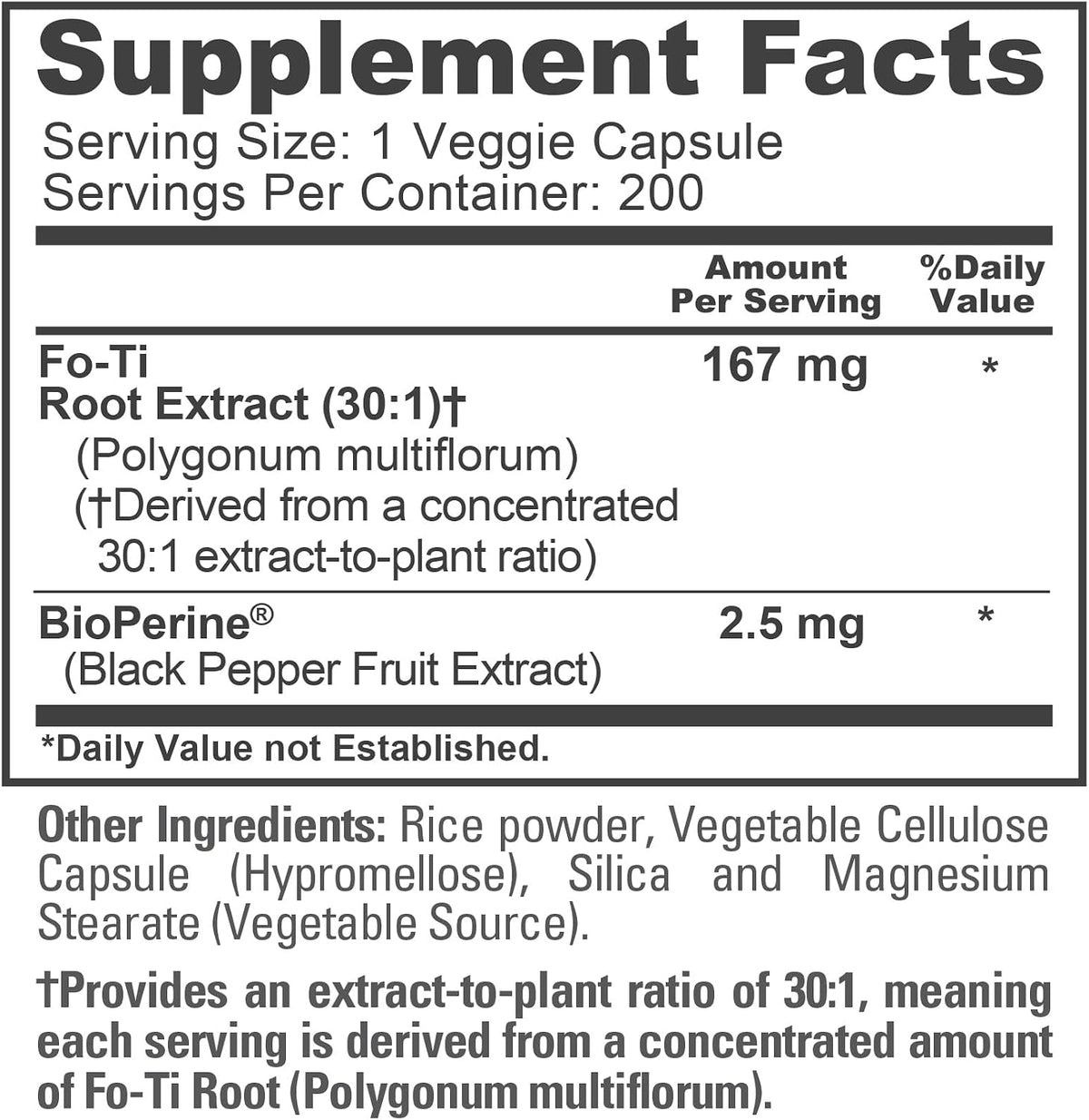 NusaPure Fo-Ti Cápsulas, 167 mg, 200 – Equilibrio general: Considerado un adaptógeno, puede ayudar al organismo a – Image 4