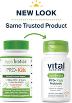 Hyperbiotics Vital Nutrients Probiótico Pro Kids - 60 Comprimidos Masticables Sabor Naranja