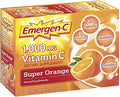 Emergen-C Vitamina C Bebida Efervescente en Polvo Super Naranja - 1000 mg - 30 Sobres