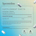 Prime Powders Spermidine Cápsulas 99% Puras - Sin Gluten