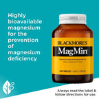 Blackmores Magmin 500mg - 250 Comprimidos