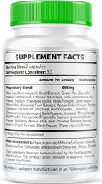 Glycogen Plus Cápsulas - Complemento Alimenticio para el Apoyo de Glucógeno, Fórmula Natural, 60 Cápsulas