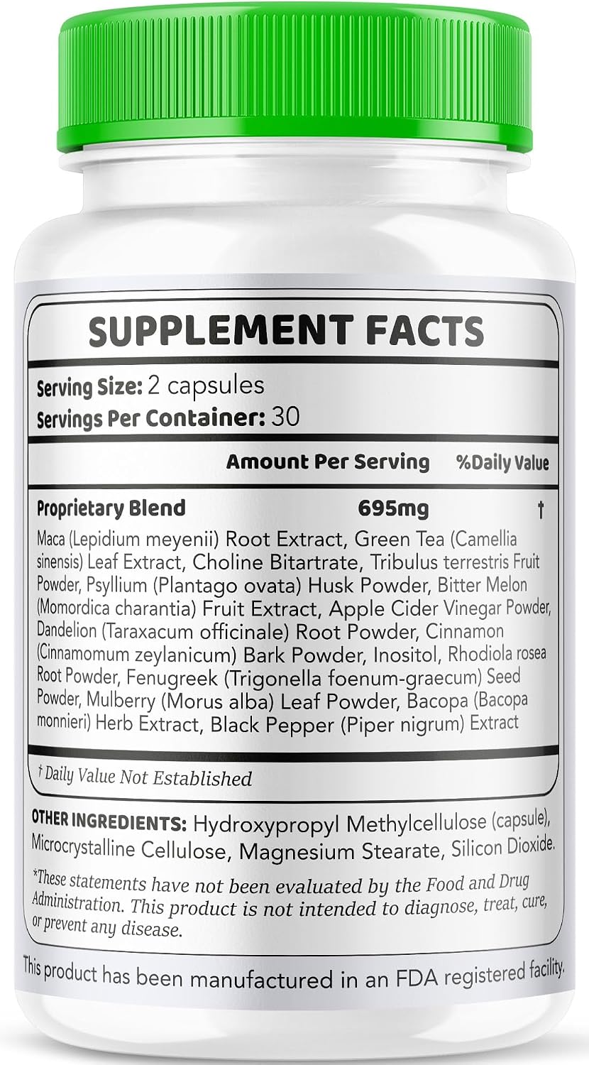 Glycogen Plus Cápsulas – Fórmula Avanzada de Apoyo Glucogénico, 180 Cápsulas (3 Meses)