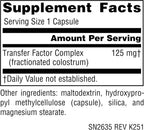 Source Naturals Wellness Transfer Factor, 125 mg, 60 Cápsulas Vegetarianas