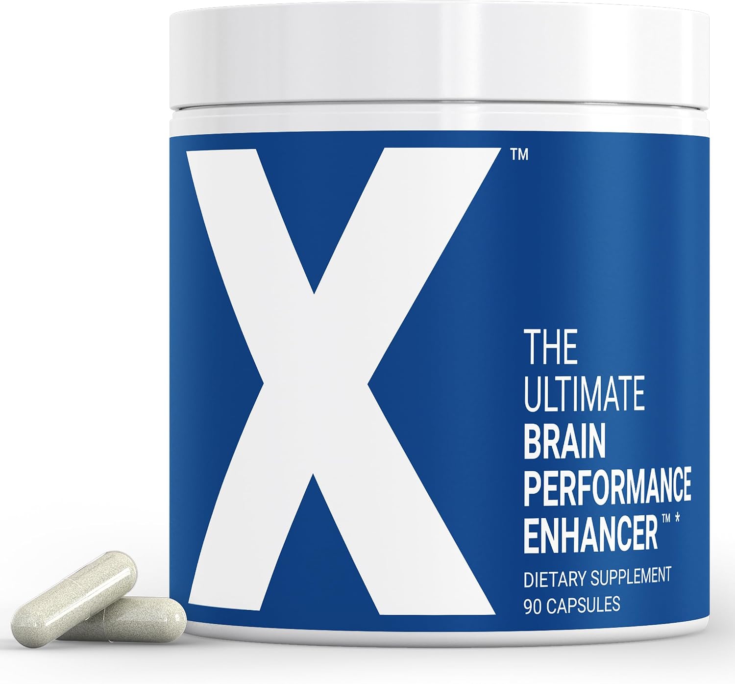X – Suplemento de Rendimiento Cerebral para Enfoque y Claridad Mental