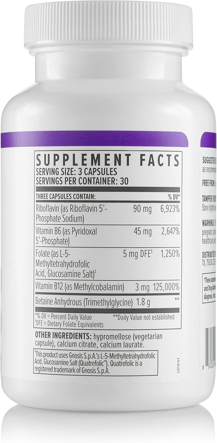 Biote Methyl Factors+ - Cápsulas para Circulación y Estado de Ánimo (90 cápsulas)