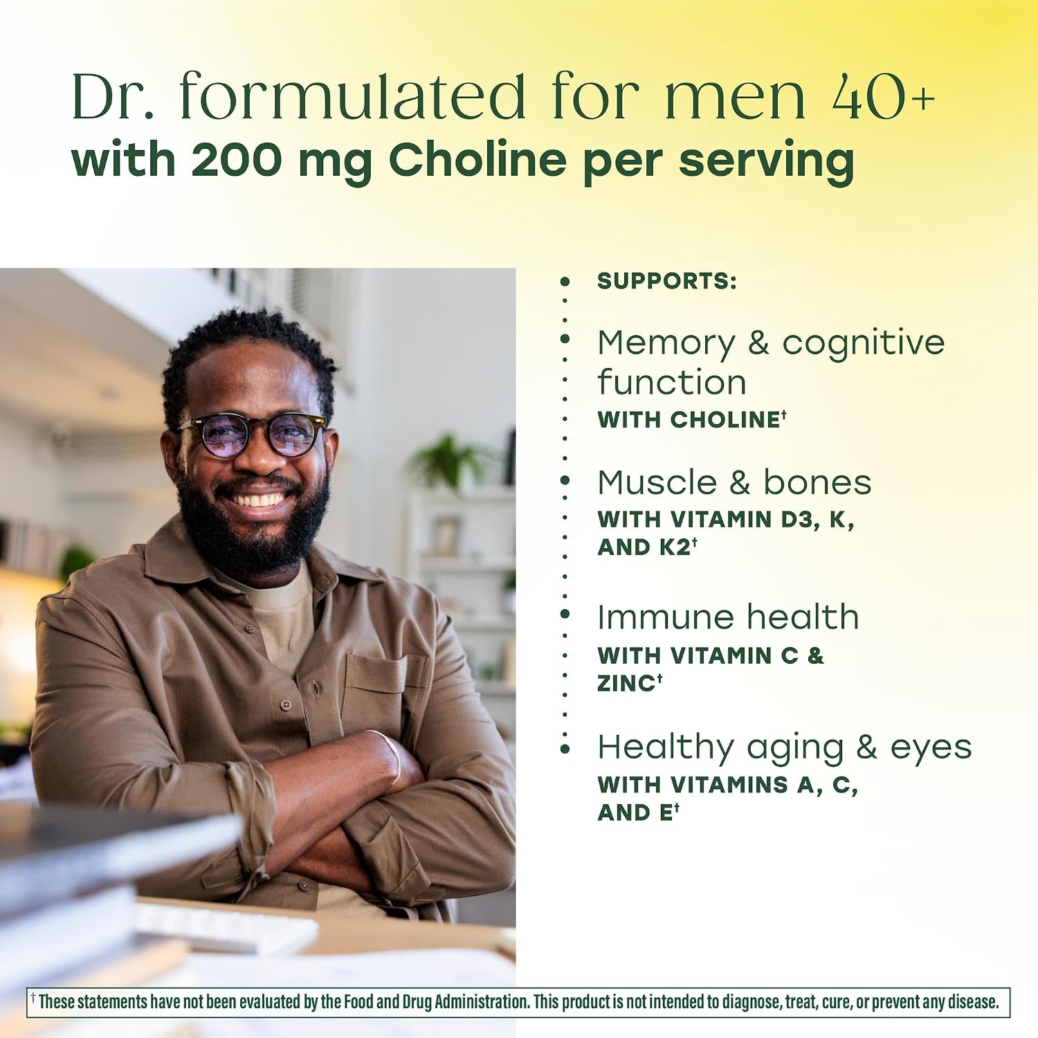 MegaFood Multivitamínico avanzado para hombres mayores de 40 años - 120 comprimidos (60 porciones)