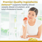 Premier Research Labs Deltanol - Tocotrienoles Vitamina E, 100 mg por Cápsula, 60 Cápsulas