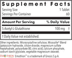 ARG Acetil-Glutatión 100 mg - 60 Comprimidos