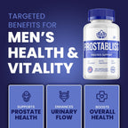 Prostabliss Suplemento para Hombres – Prosta Bliss Píldoras Fórmula Avanzada (60 Cápsulas)