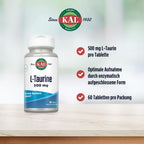 Kal L-Taurina 500 mg - 60 Comprimidos