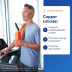 Pure Encapsulations Copper (Citrate) - 60 Capsules
