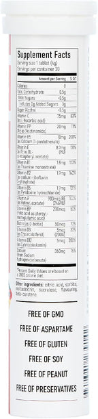 Swiss Imports Multivitamínico Efervescente + Biotina – 60 Comprimidos (3 Paquetes)