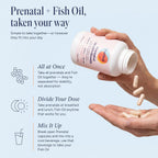 FullWell Women's Prenatal Essentials - Multivitamínico Prenatal y Aceite de Pescado