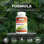 Best Naturals Celery Seed 600 mg, 180 Tablets