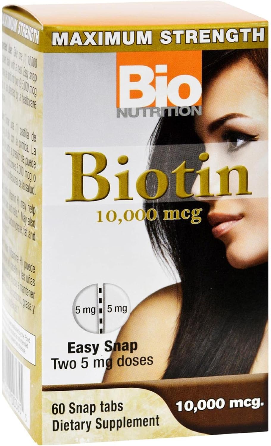 Bio Nutrition Biotina 10000mcg, 60 Comprimidos