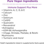 nbpure Immune+ – Suplemento para el Sistema Inmunológico, 90 Cápsulas