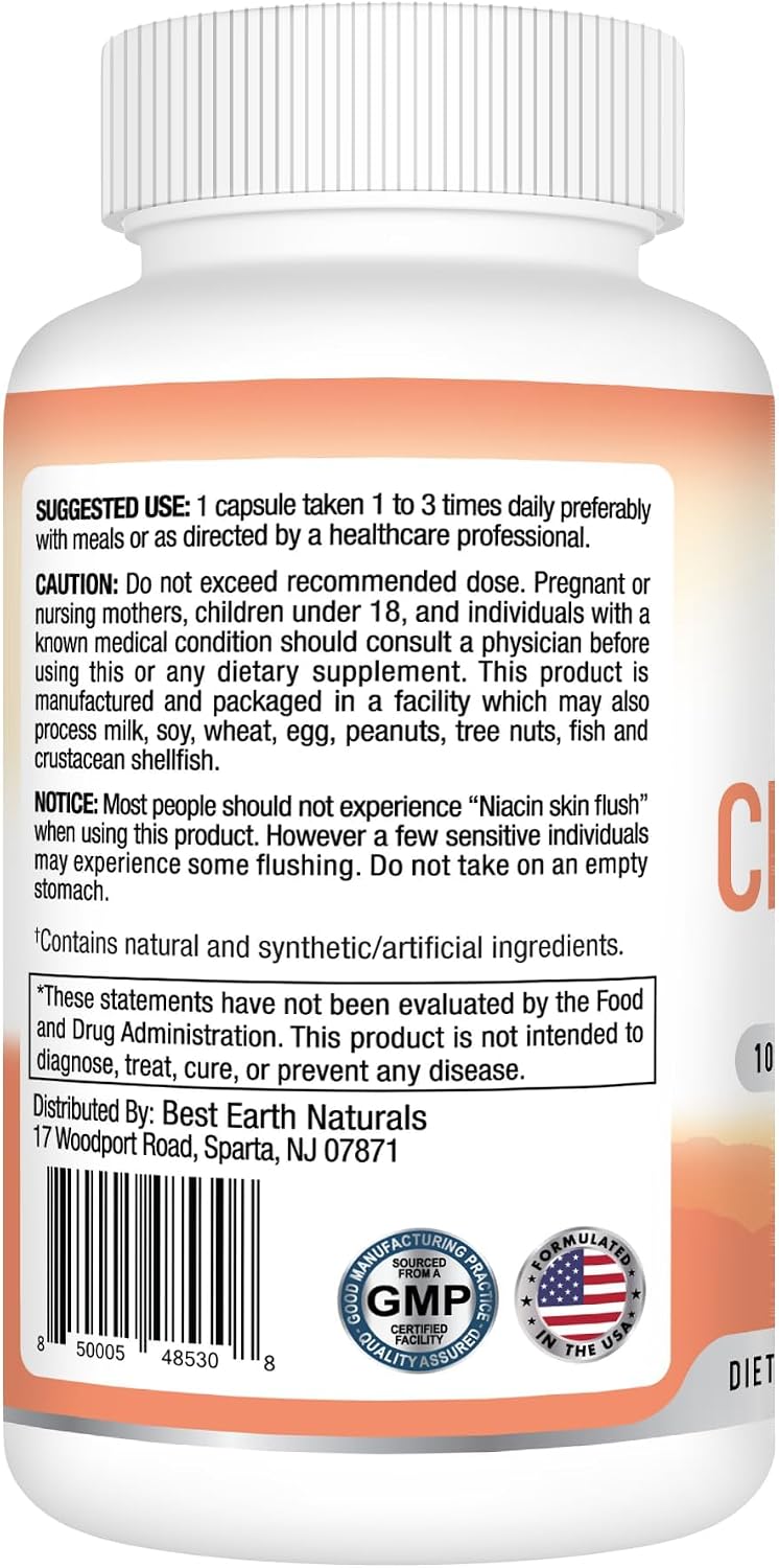 Best Earth Naturals Suplemento de Circulación - Fórmula Equilibrada para el Apoyo Circulatorio - 30 Cápsulas