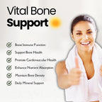 Vitamina D3 K2 con Calcio - 5000 UI + 100 mcg MK7, 60 Cápsulas - Orgaboom