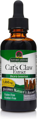 Nature's Answer Cat's Claw Inner Bark - Extracto de Uña de Gato, 2 oz (Pack de 2)
