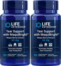 Life Extension Tear Support con MaquiBright, 90 Cápsulas Vegetales (Pack de 2)