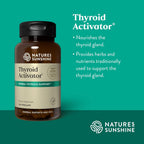Nature's Sunshine Thyroid Activator 100 Cápsulas