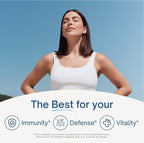 ALTAGAMMA 8 en 1 Suplemento de Apoyo Inmunológico con L-Lisina, Vitamina D y Zinc, 60 Cápsulas