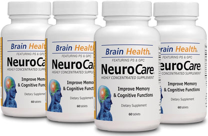 4 Neuro Care - Apoyo para la Memoria - 100% Natural - Complemento Alimenticio – Image 1