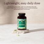 Aduna Organic Moringa Capsules 1500mg | 180 Cápsulas Veganas de Hojas de Moringa Pura