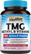 Vitalibre TMG Methyl B Complex - 120 Cápsulas Veganas