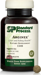 Standard Process Arginex - Complemento alimenticio con vitamina A (180 comprimidos)