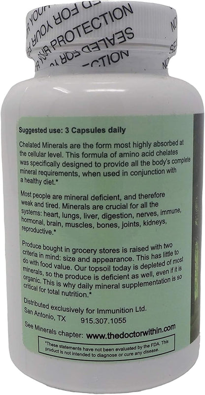The Doctor Within Total Complete Minerals - 90 Cápsulas Vegetarianas – Image 3